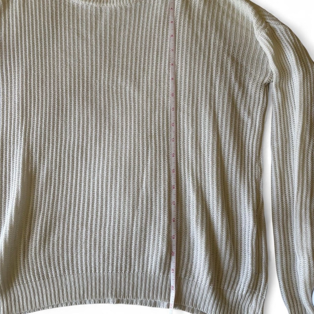 Cream Knit Sweater - Picture 6 of 6